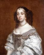 Sir Peter Lely Catherine of Braganza painting